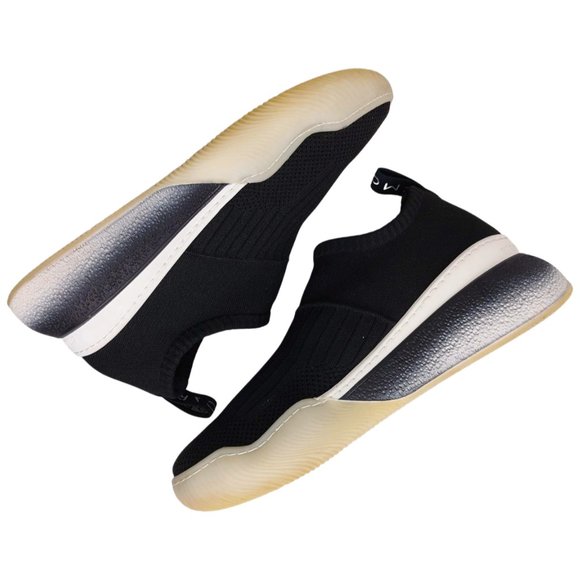 Stella McCartney Shoes - STELLA MCCARTNEY Loop Sock Sneakers Black & White Size 37 / US 7